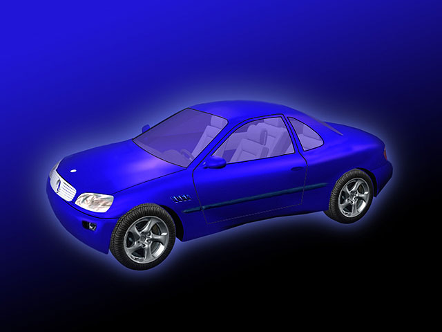 3D модель автомобиля